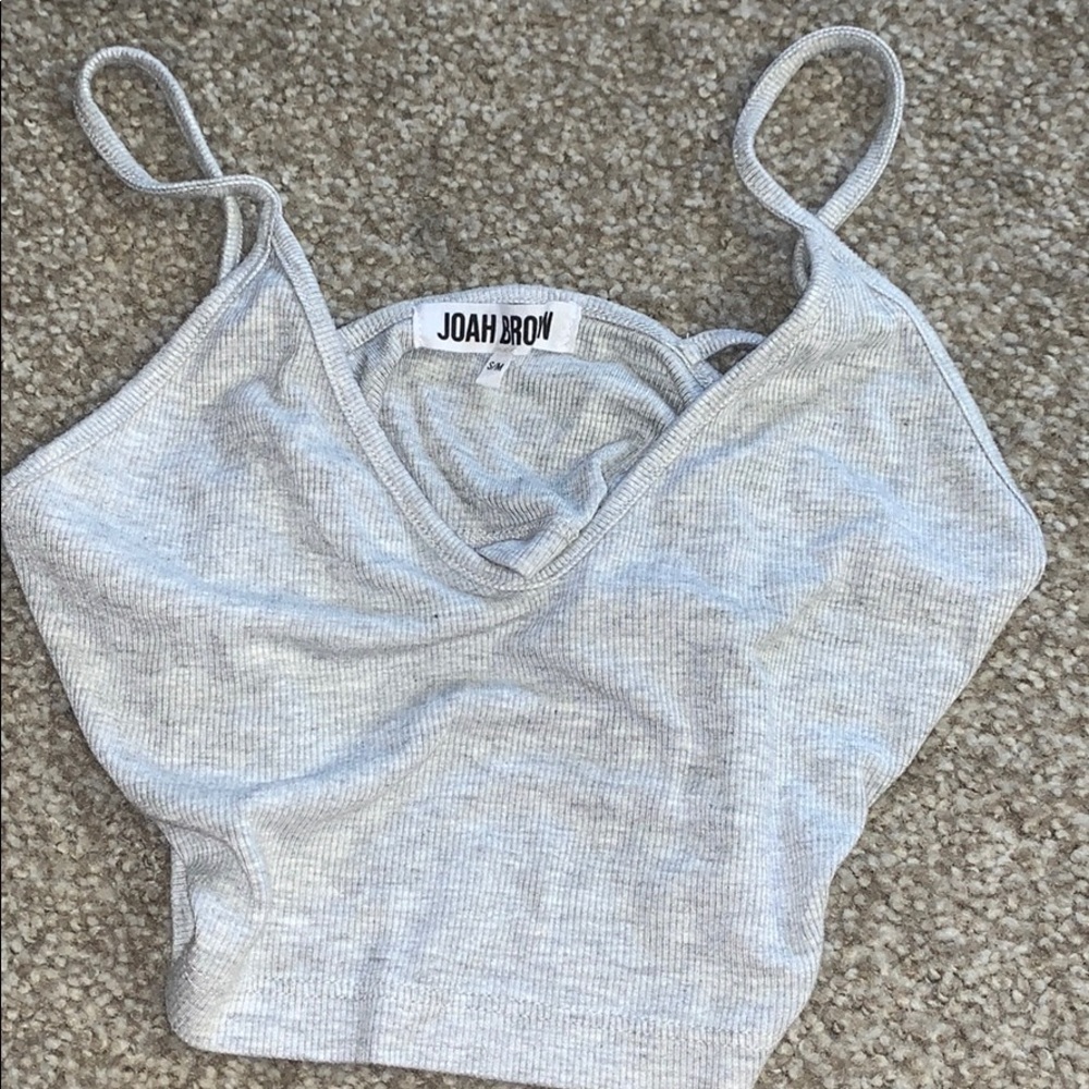 Joah Brown Tank Top Brand New size S/M